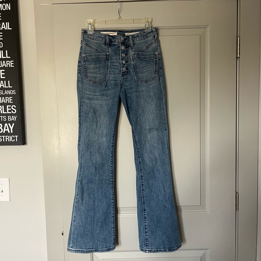 Pilcro high-rise trouser bootcut